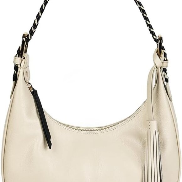 HANDBAG Hobo bag LUGGAGE BAGS & CASES,GENUINE LEATHER SHOULDER HANDBAG,LEISURE B - Picture 1 of 9